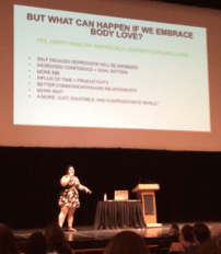 Jes Baker delivers the kick -off keynote address at BLC 2015.